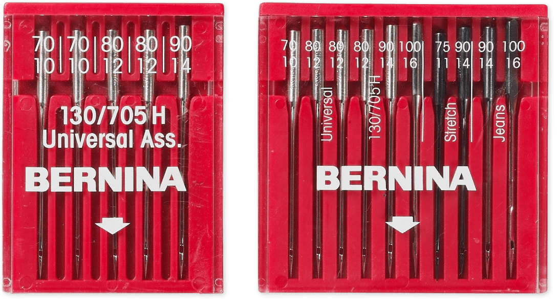 BERNINA Needle Assortment contain a large selection of different